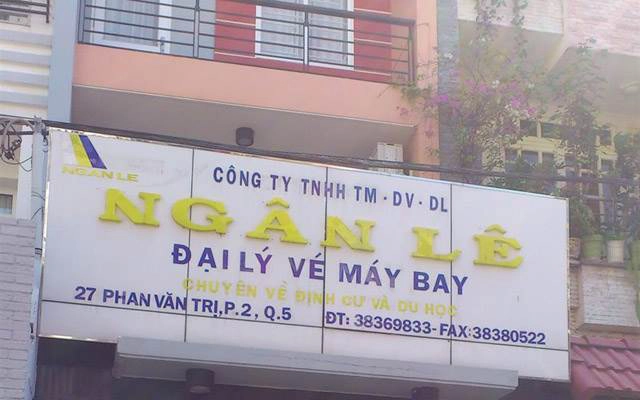 Đại Lý Vé Máy Bay Ngân Lê