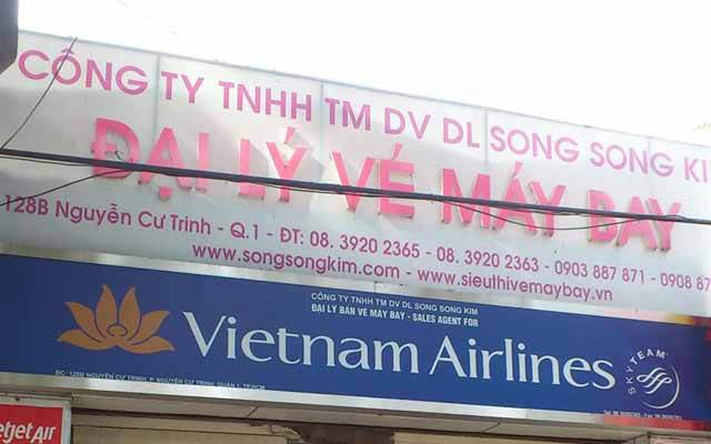 Đại Lý Vé Máy Bay Song Song Kim - Nguyễn Cư Trinh