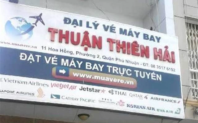 Đại Lý Vé Máy Bay Thuận Thiên Hải