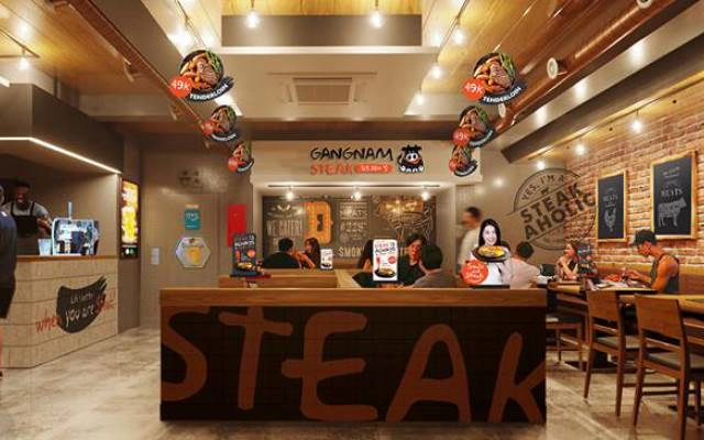 Quán Ăn Gangnam Steak - Bít Tết Hàn Quốc