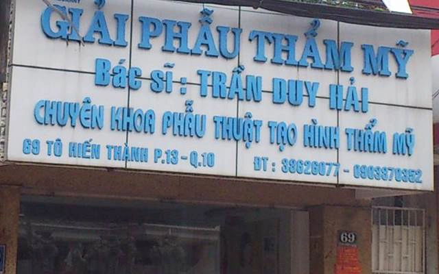 Giải Phẫu Thẩm Mỹ - BS. Trần Duy Hải