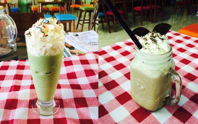 Green Coffee & Milk Tea
