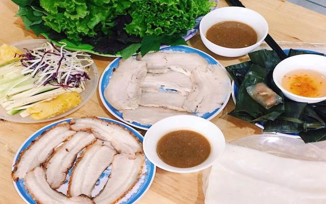 Quán Ăn Habibi Hoàng Bèo - Bánh Tráng Cuốn Thịt Heo - Linh Đàm