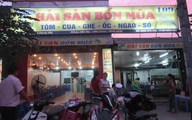 Quán Ăn Hải Sản Bốn Mùa