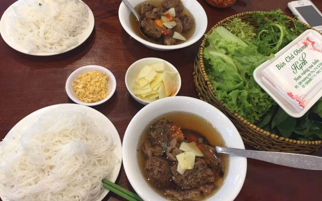 Quán Ăn Hạnh - Bún Chả Obama