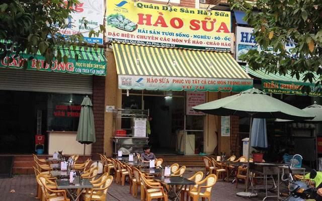 Quán Ăn Hào Sữa - Hải Sản Tươi Sống