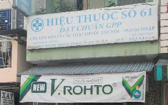 Hiệu Thuốc Số 61 - Huỳnh Mẫn Đạt