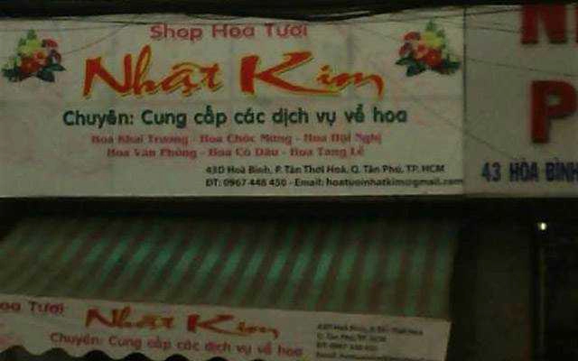 Hoa cưới, shop hoa Hoa Tươi Nhật Kim - Hòa Bình