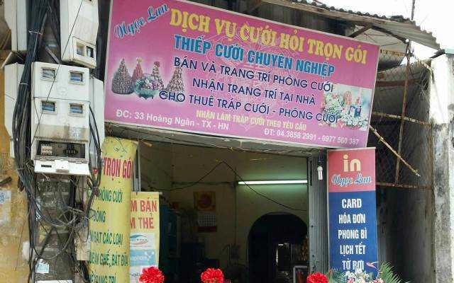 Hoa cưới, shop hoa Ngọc Lan - Cưới Hỏi Trọn Gói