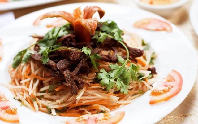 Quán Ăn Hoa Phương - Nộm Bò Khô