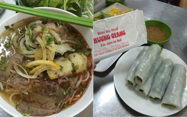 Quán Ăn Hương Giang - Các Món Ăn Huế