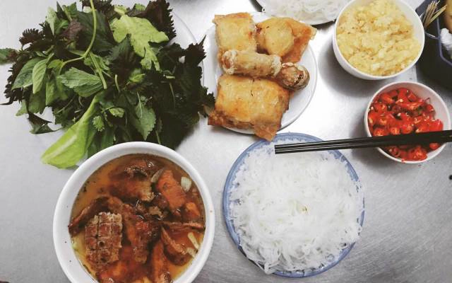 Quán Ăn Hương Liên - Bún Chả & Nem Cua Bể - Bún Chả Obama