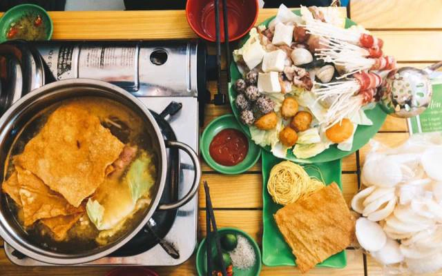 Quán Ăn Ku Bơ Food Court - Lẩu Thái Hoa Quả - Linh Đàm