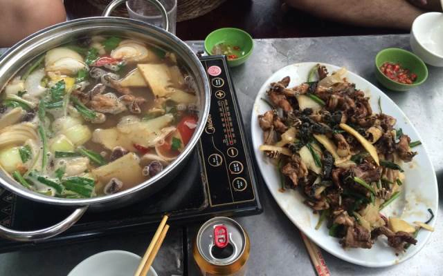 Quán Ăn Lẩu Ếch Ngân Béo
