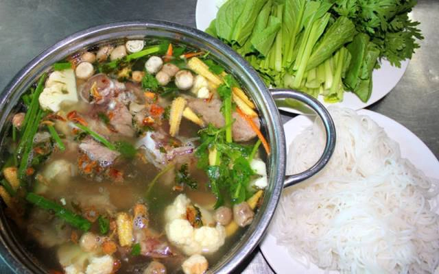 Quán Ăn Lẩu Xí Quách Mang Về