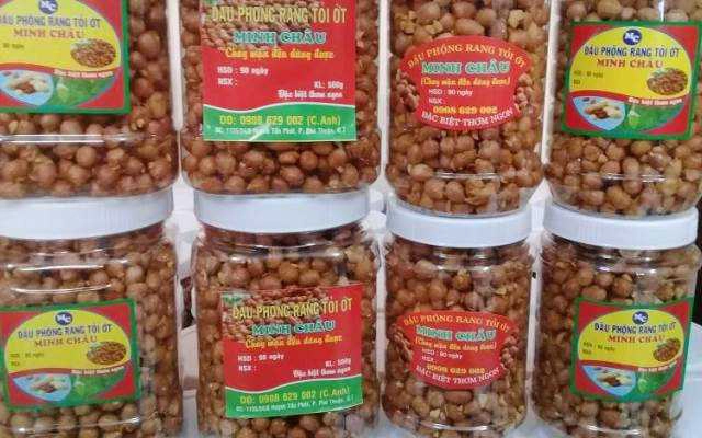 Minh Châu - Đậu Phộng Rang Tỏi Ớt - Shop Online
