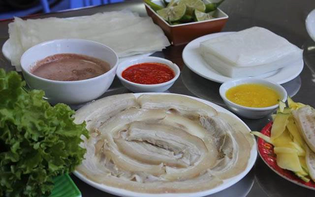 Quán Ăn Món Ngon Miền Trung - Bánh Tráng Thịt Heo Đại Lộc
