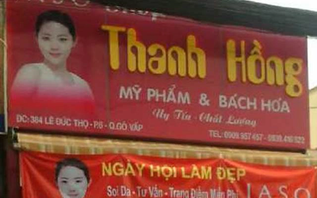 Mỹ Phẩm Thanh Hồng - Lê Đức Thọ