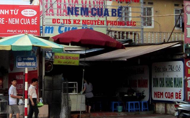 Quán Ăn Ngọc Sơn - Bún Chả Hàng Mành & Nem Cua Bể
