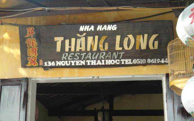 Nhà Hàng Thăng Long Restaurant