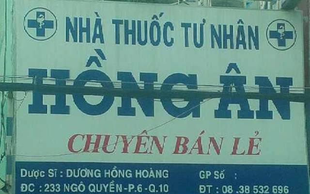 Nhà Thuốc Tây Hồng Ân - Ngô Quyền