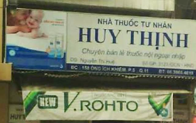 Nhà Thuốc Tây Huy Thịnh - Ông Ích Khiêm