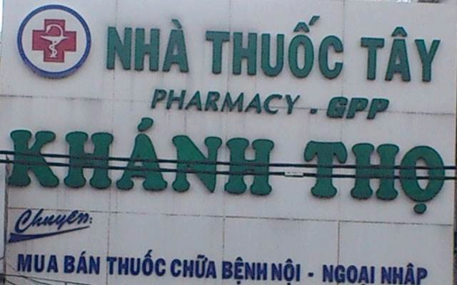 Nhà Thuốc Tây Khánh Thọ - Bạch Đằng