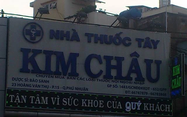 Nhà Thuốc Tây Kim Châu - Hoàng Văn Thụ