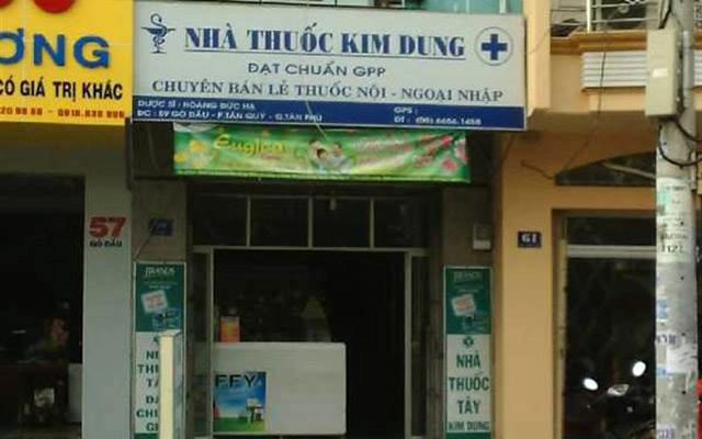 Nhà Thuốc Tây Kim Dung - Gò Dầu
