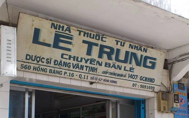 Nhà Thuốc Tây Lê Trung - Hồng Bàng