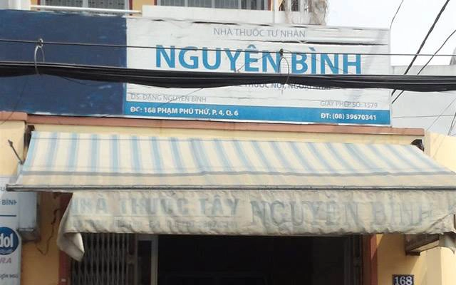 Nhà Thuốc Tây  Nguyên Bình - Phạm Phú Thứ
