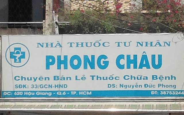 Nhà Thuốc Tây Phong Châu - Hậu Giang