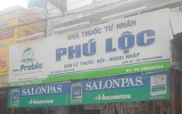 Nhà Thuốc Tây Phú Lộc - Lê Quang Sung