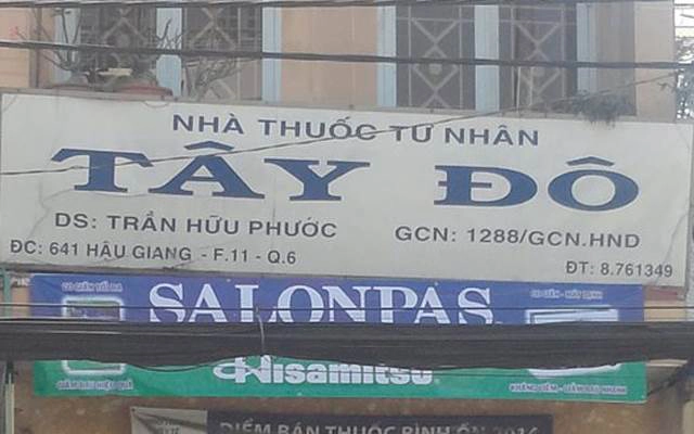 Nhà Thuốc Tây Tây Đô - Hậu Giang
