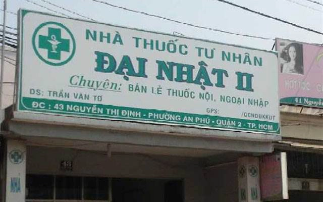 Nhà Thuốc Tư Nhân Đại Nhật II