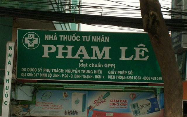 Nhà Thuốc Tư Nhân Phạm Lê - Đinh Bộ Lĩnh