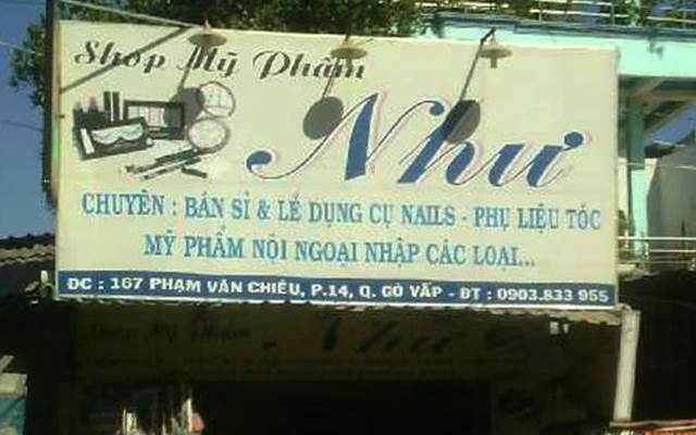Như Shop Mỹ Phẩm - Phạm Văn Chiêu