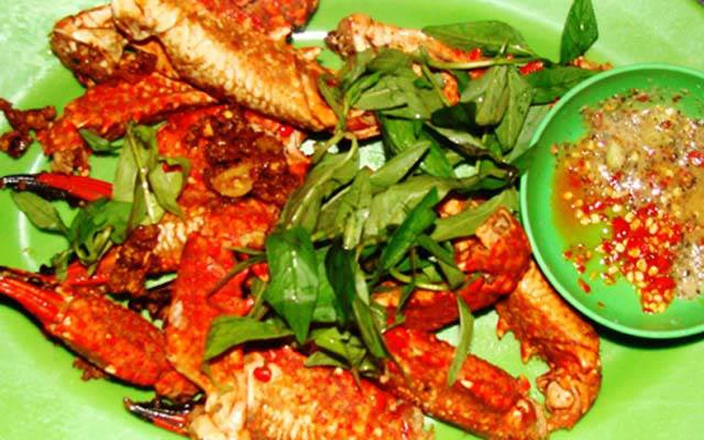 Quán Ăn Ốc Biển Quán - Càng Ghẹ Rang Muối