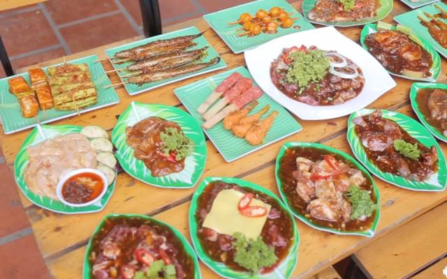 Quán Ăn Panda BBQ - Xiên Nướng Đồng Giá 5000 - Chợ Đêm Linh Trung