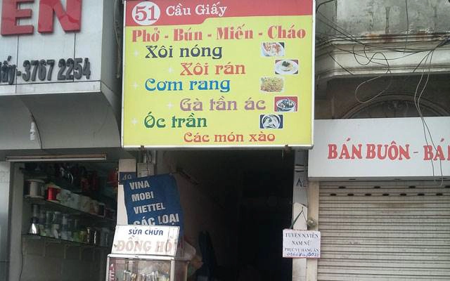Quán Ăn Phở - Bún - Miến - Cháo