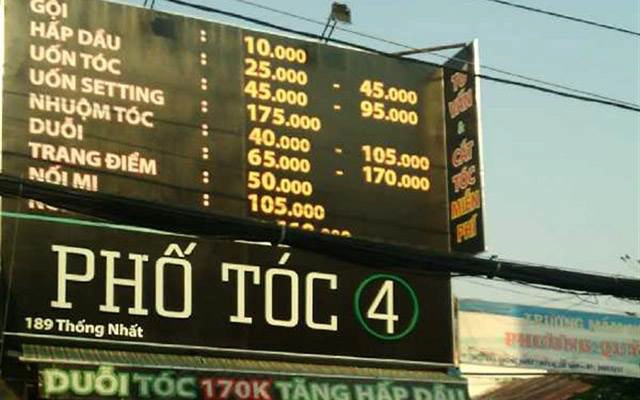 Phố Tóc 4 - Thống Nhất