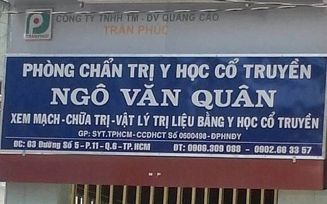 Phòng Chẩn Trị Y Học Cổ Truyển Ngô Văn Quân