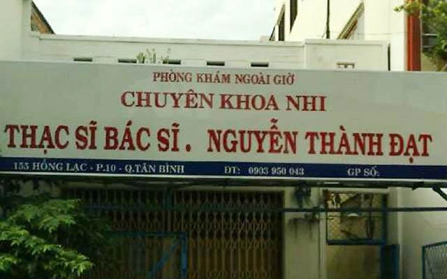 Phòng Khám Ngoài Giờ - Thạc sĩ Bác sĩ Nguyễn Thành Đạt