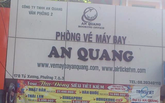 Phòng Vé Máy Bay An Quang