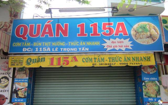 Quán Ăn Quán 115A