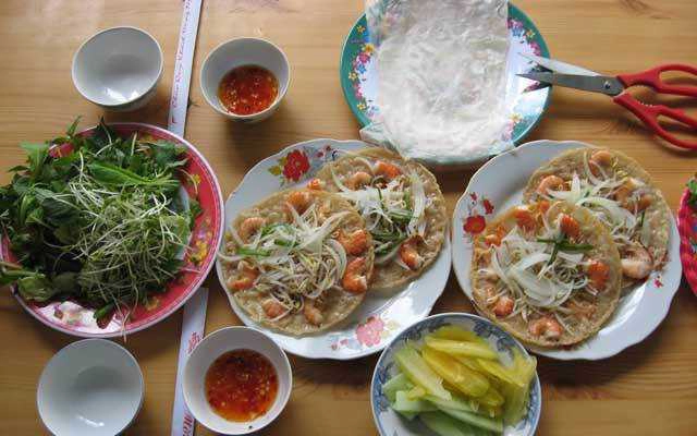 Quán Ăn Bánh Xèo Tôm Nhảy Gia Vỹ - Diên Hồng