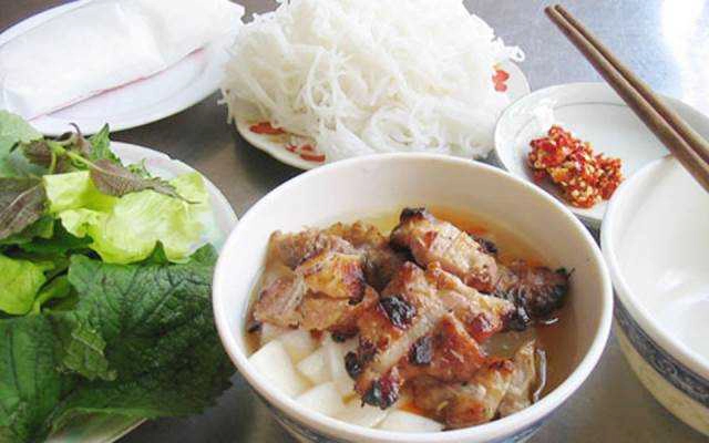 Quán Ăn Bún Chả Nướng Minh Quân