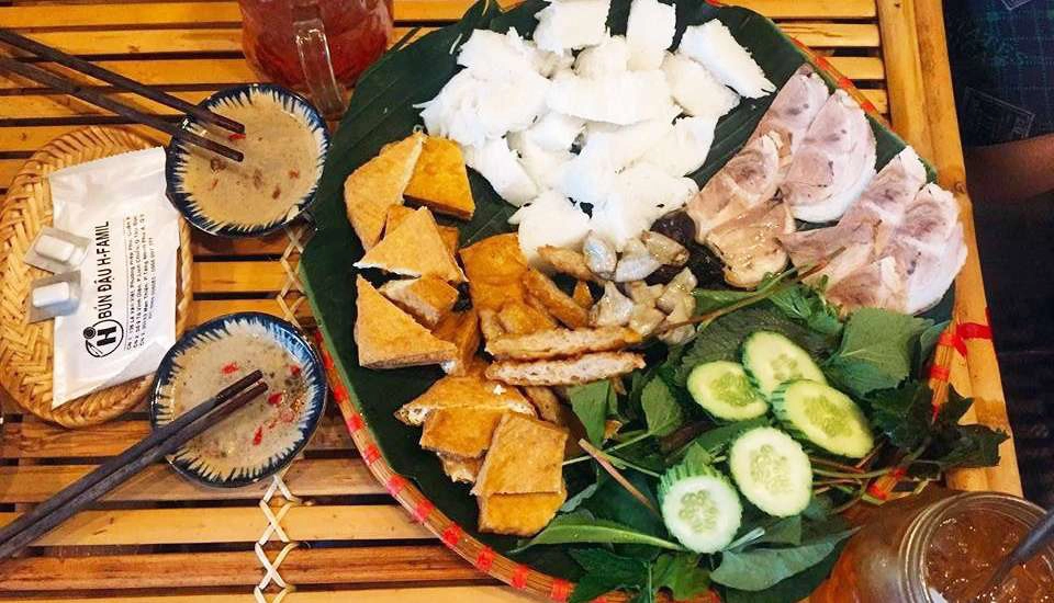 Quán Ăn Bún Đậu Mắm Tôm H-Famil - Man Thiện