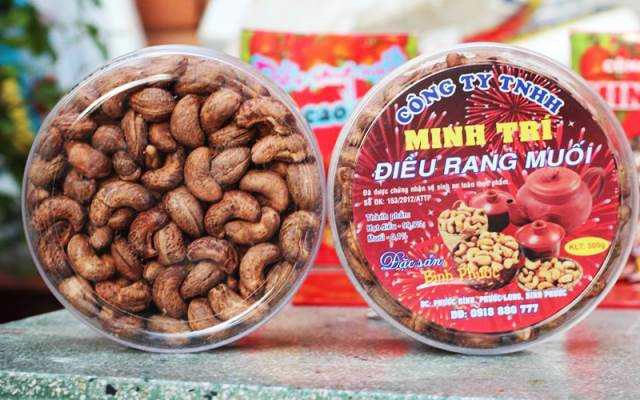 Quán Ăn Hạt Điều Rang Muối Vinaca - Shop Online