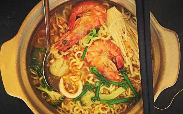 Quán Ăn Omera Men - Mì Kim Chi Hàn Quốc